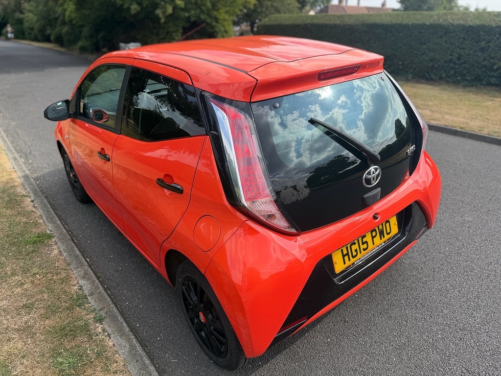 Toyota Aygo Vvt-i X-cite U3626 Ulez Orange #6