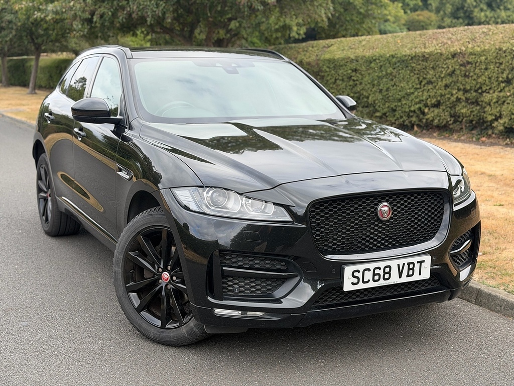 Jaguar F-Pace D180 R-sport U3644 Ulez Black