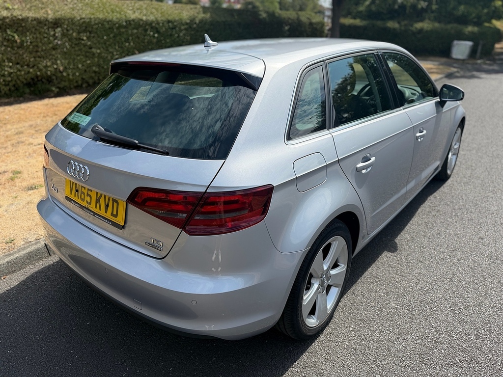 Audi A3 Tdi Sport U3608 Ulez Silver #3