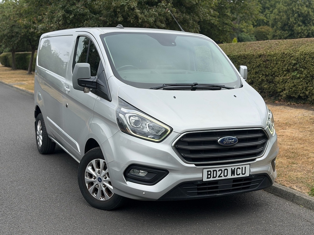 Ford Transit Custom 300 Ecoblue Limited U3645 Ulez BD20WCU Silver