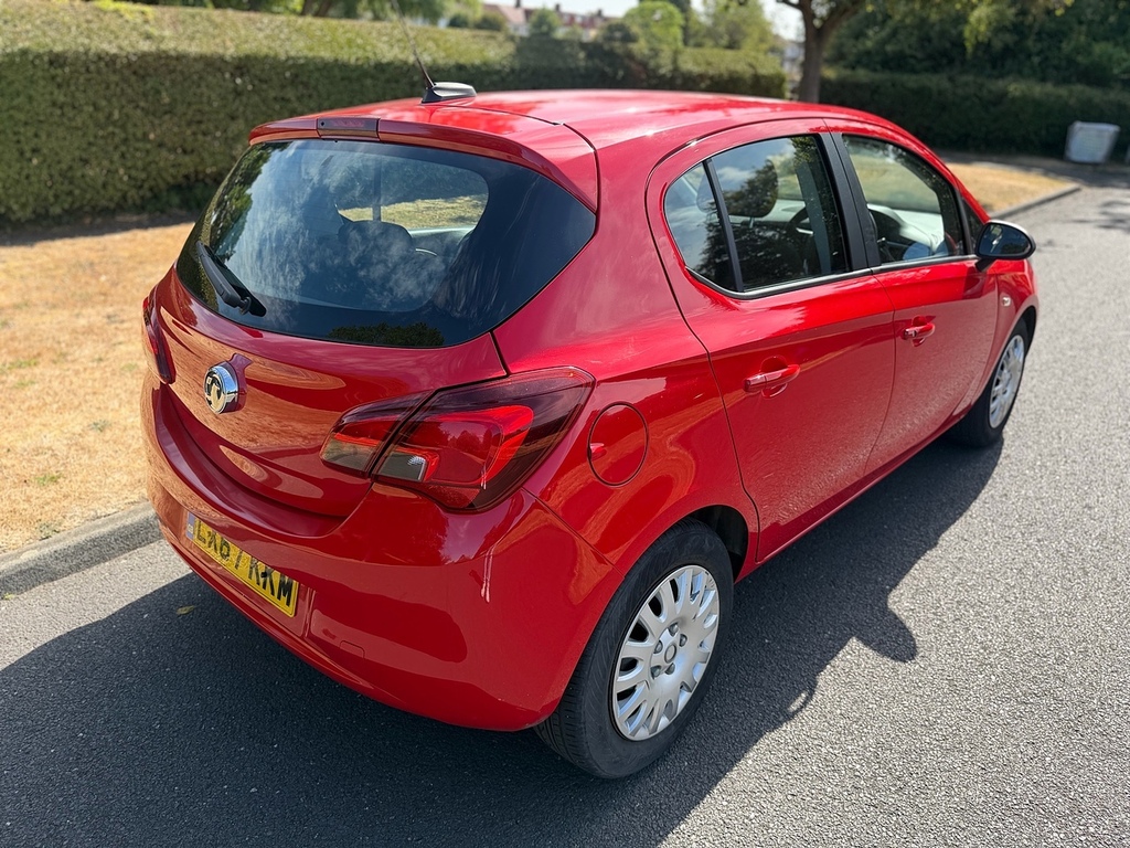 Vauxhall Corsa I Ecotec Design U3647 Ulez LX67KKM Red #3