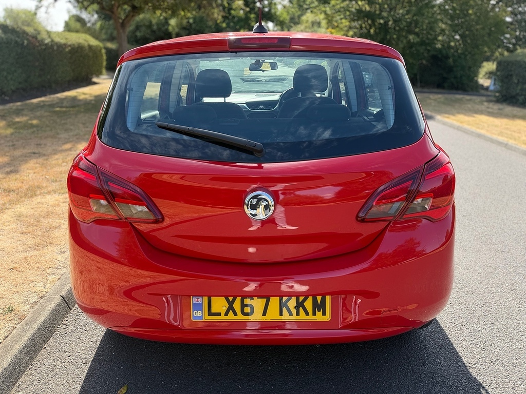 Vauxhall Corsa I Ecotec Design U3647 Ulez LX67KKM Red #5