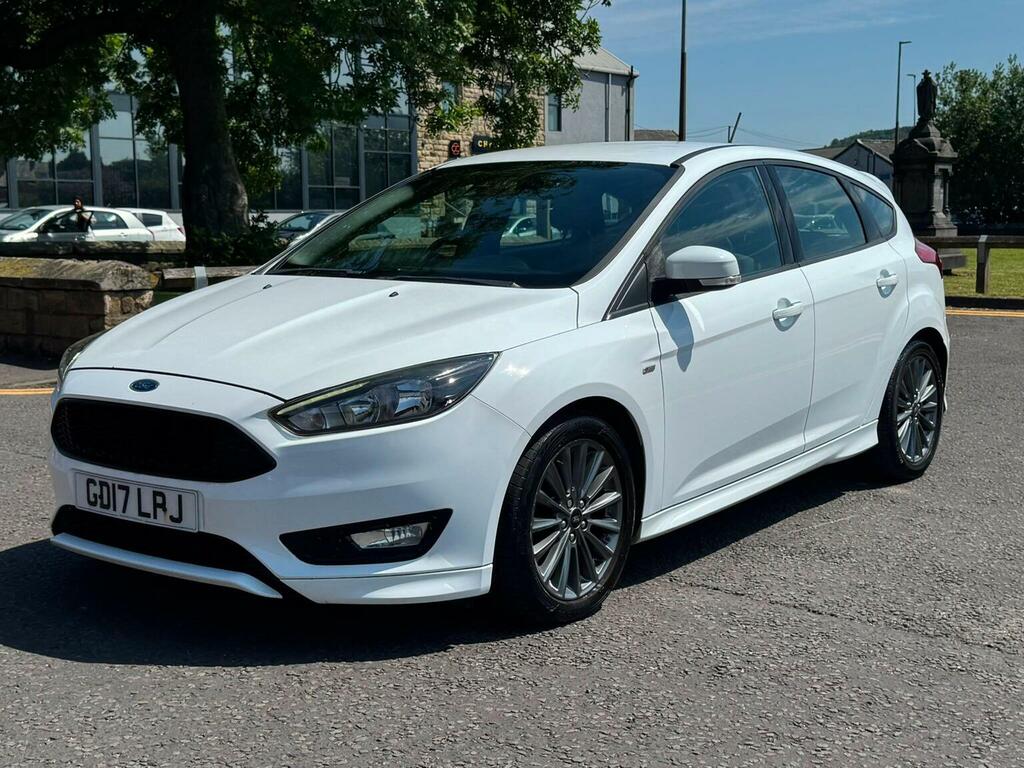 Ford Focus 1.0T Ecoboost St-line Euro 6 Ss GD17LPJ White #3