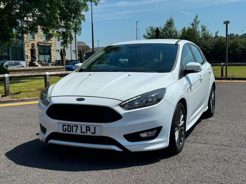Ford Focus 1.0T Ecoboost St-line Euro 6 Ss GD17LPJ White #5