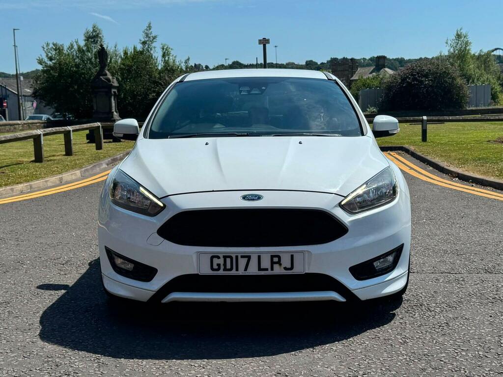 Ford Focus 1.0T Ecoboost St-line Euro 6 Ss GD17LPJ White #6