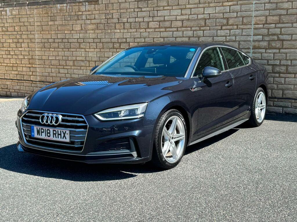 Audi A5 2.0 Tdi Ultra S Line Sportback S Tronic Euro 6 S Blue #3