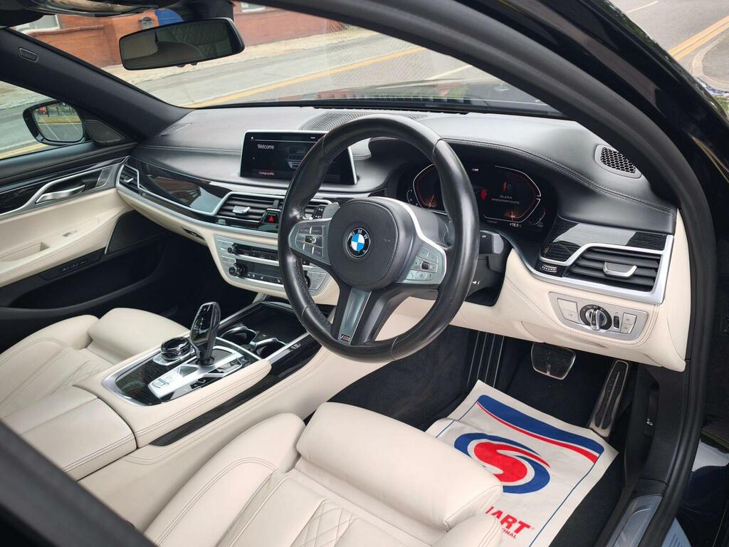 BMW 7 Series 3.0 730D Mht M Sport Euro 6 Ss Black #4