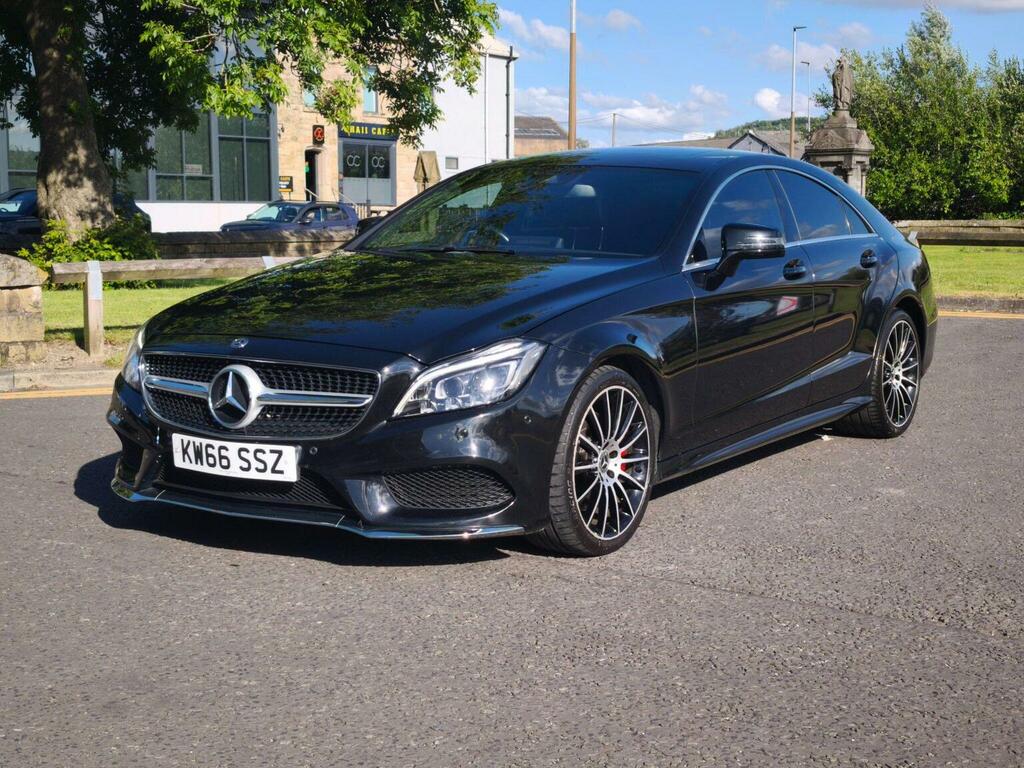 Mercedes-Benz CLS 3.0 Cls350d V6 Amg Line Premium Coupe G-tronic Black #3