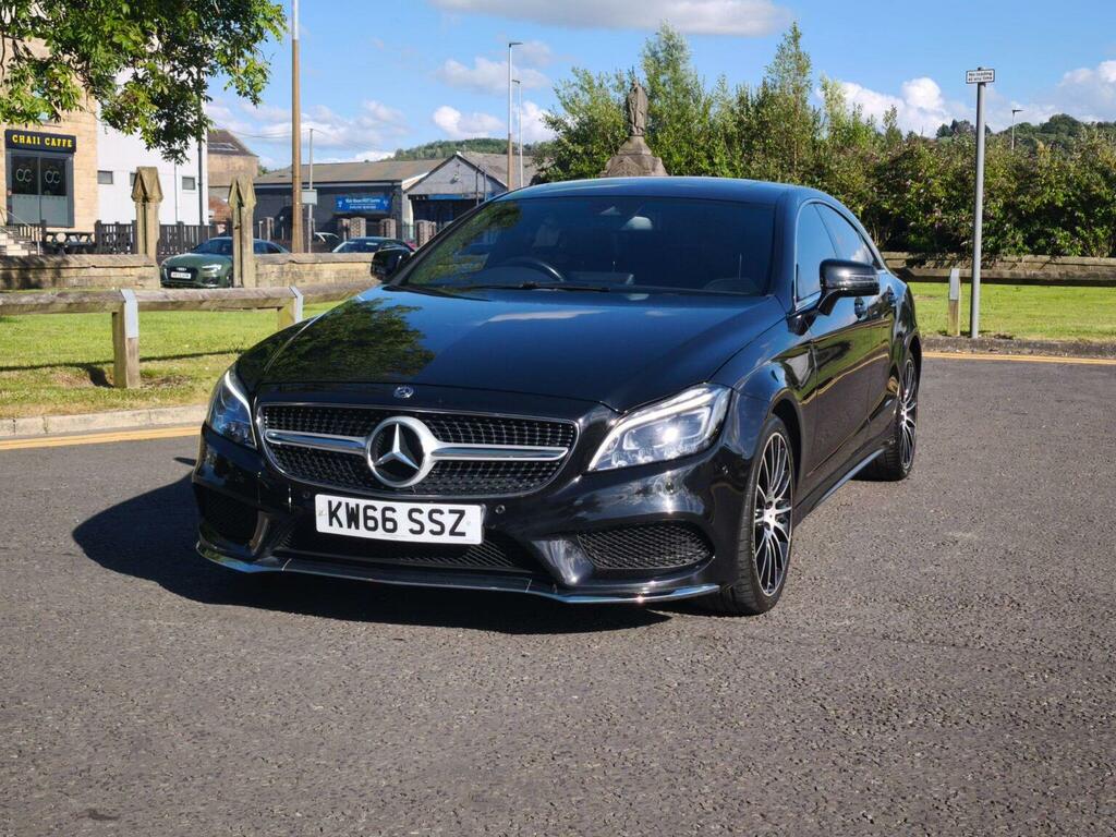 Mercedes-Benz CLS 3.0 Cls350d V6 Amg Line Premium Coupe G-tronic Black #5