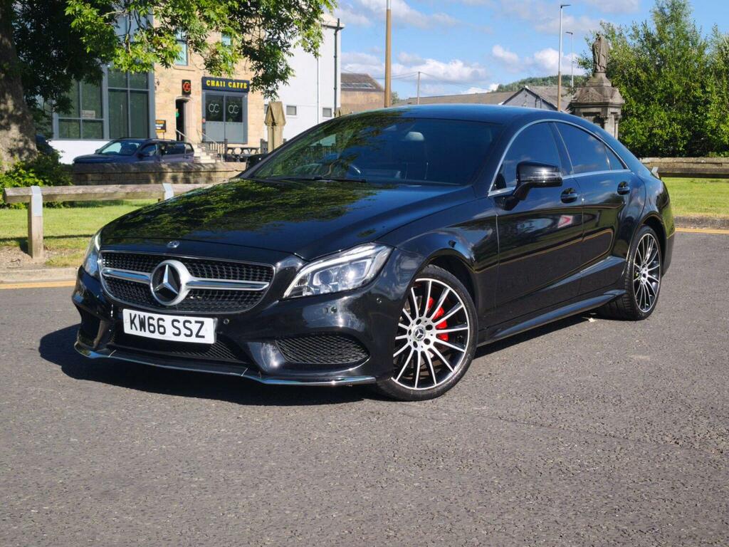 Mercedes-Benz CLS 3.0 Cls350d V6 Amg Line Premium Coupe G-tronic Black #2