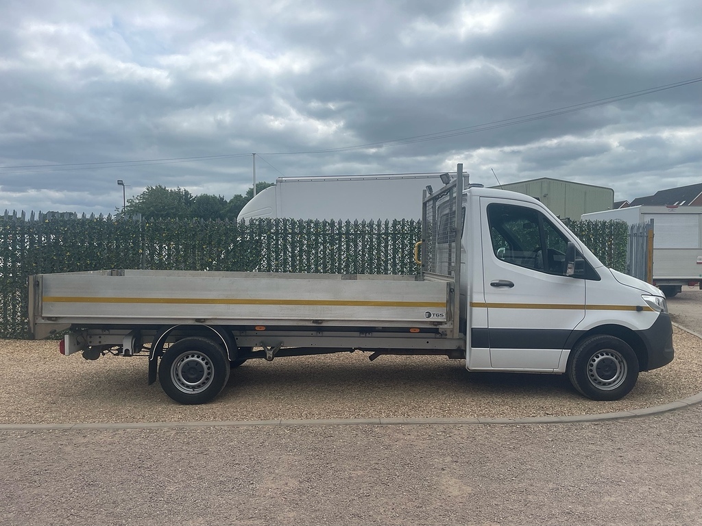 Mercedes-Benz Sprinter 315 Cdi Progressive L3 Lwb Dropside KP72UMX White #5