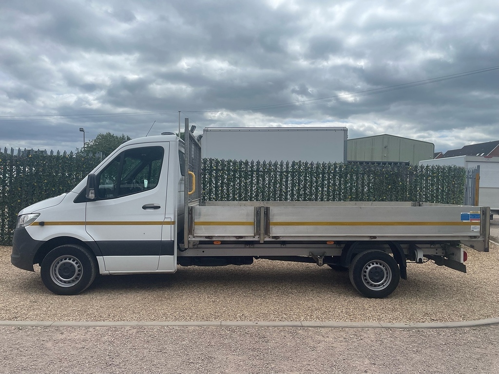 Mercedes-Benz Sprinter 315 Cdi Progressive L3 Lwb Dropside KP72UMX White #6