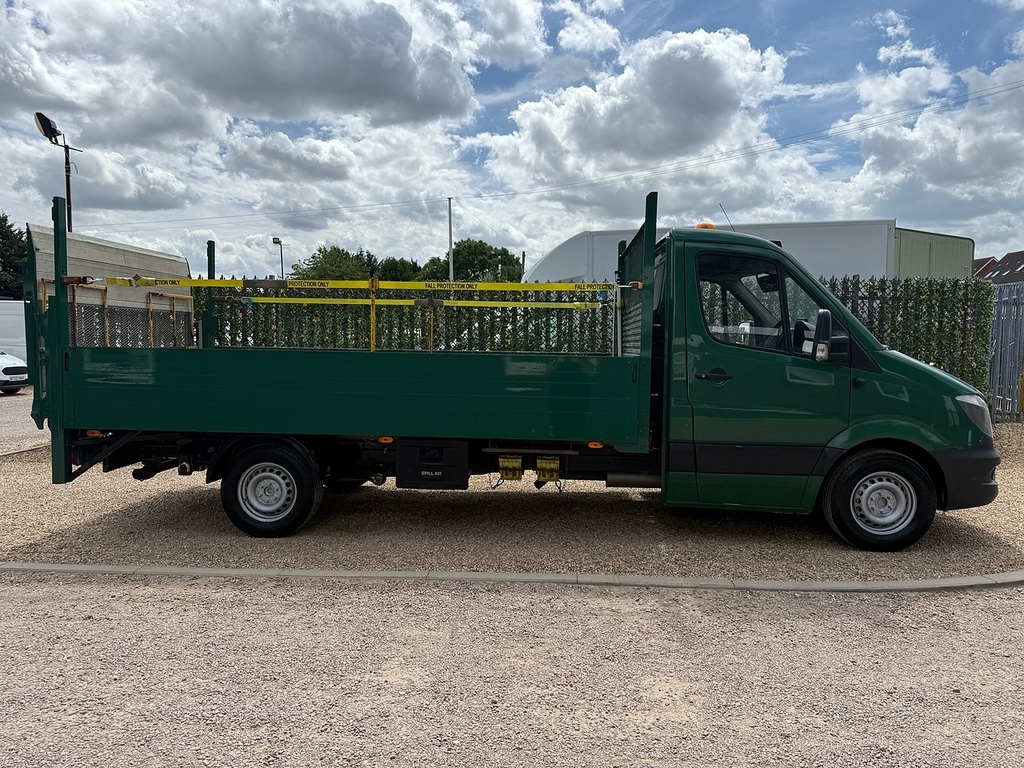 Mercedes-Benz Sprinter 313 2.1Cdi Lwb Dropside Tail Lift Green #5