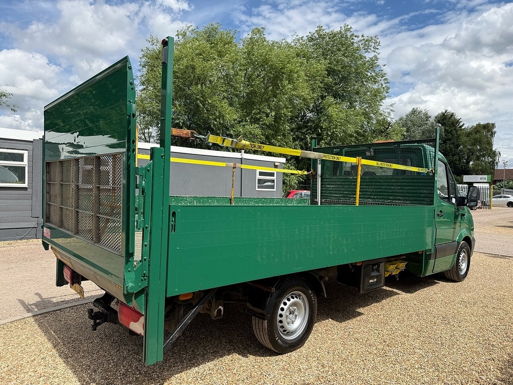 Mercedes-Benz Sprinter 313 2.1Cdi Lwb Dropside Tail Lift Green #4