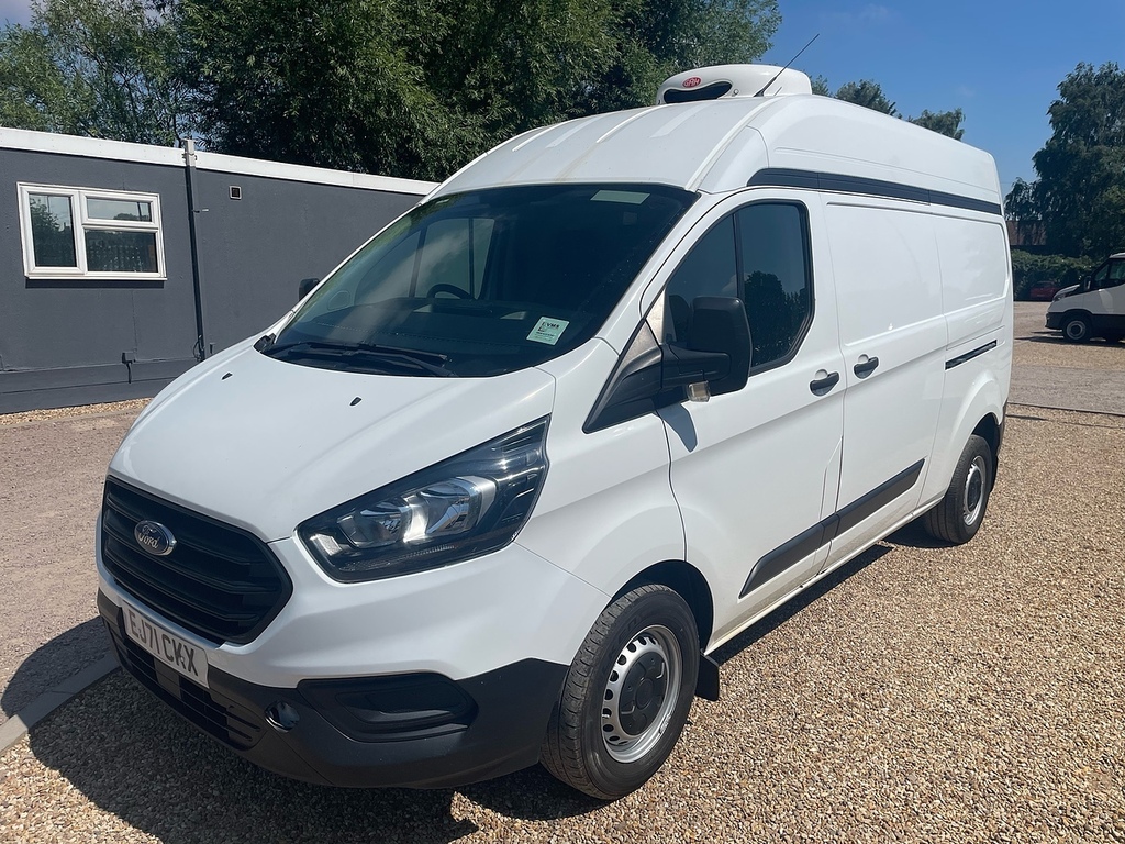 Ford Transit Custom 300 Ecoblue Leader White #2