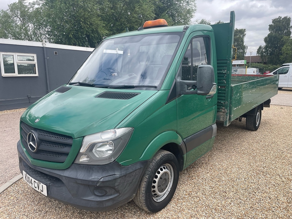 Mercedes-Benz Sprinter 2.1 313 Cdi Lwb Dropside - Green Green #2