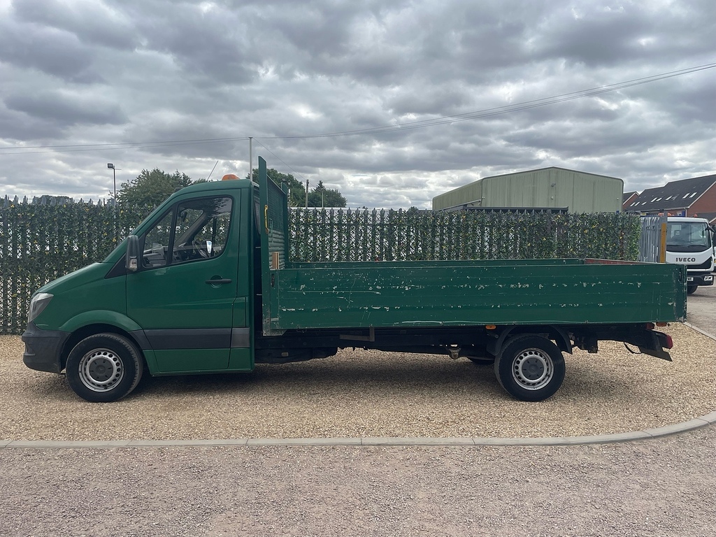 Mercedes-Benz Sprinter 2.1 313 Cdi Lwb Dropside - Green Green #5
