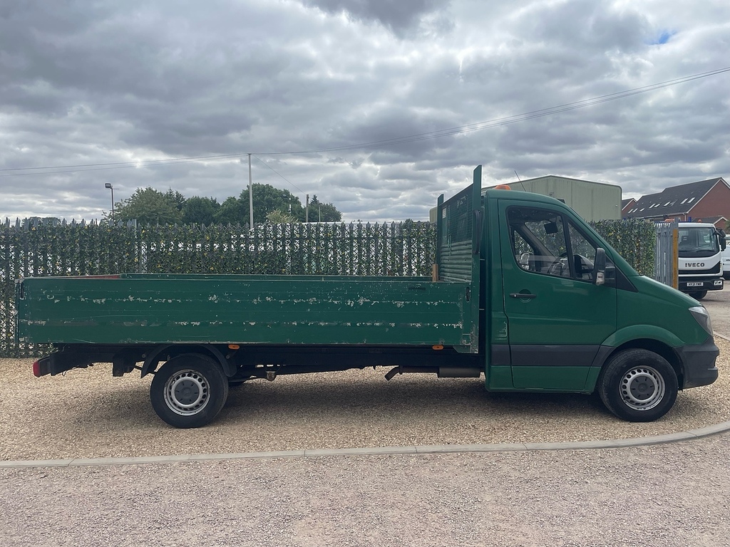 Mercedes-Benz Sprinter 2.1 313 Cdi Lwb Dropside - Green Green #4