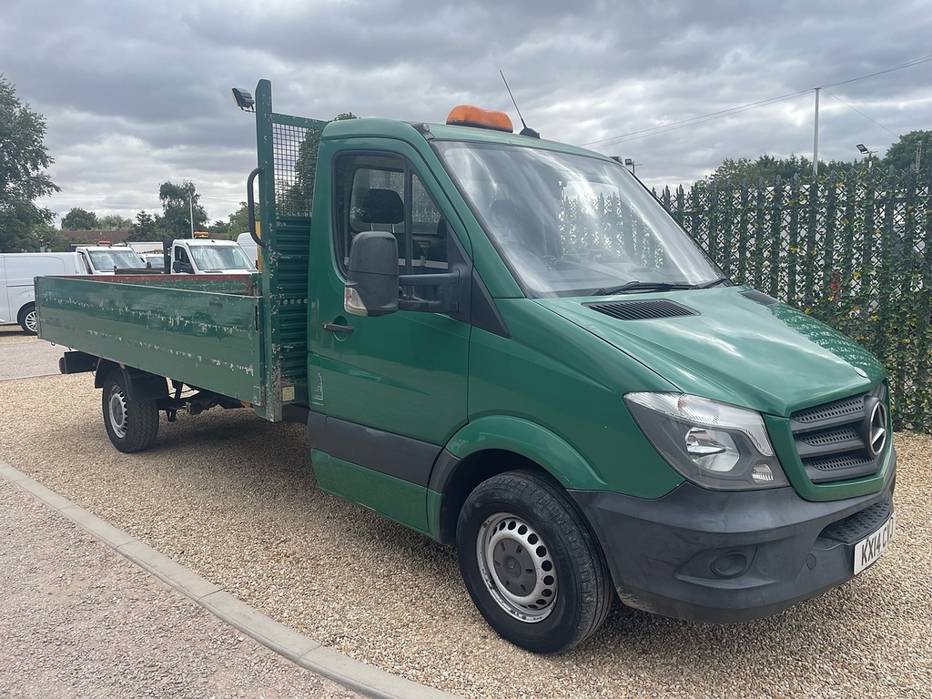 Mercedes-Benz Sprinter 2.1 313 Cdi Lwb Dropside - Green Green