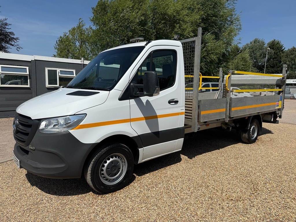 Mercedes-Benz Sprinter 315 2.0 Cdi Progressive L3 Lwb Dropside Tail Lift White #2