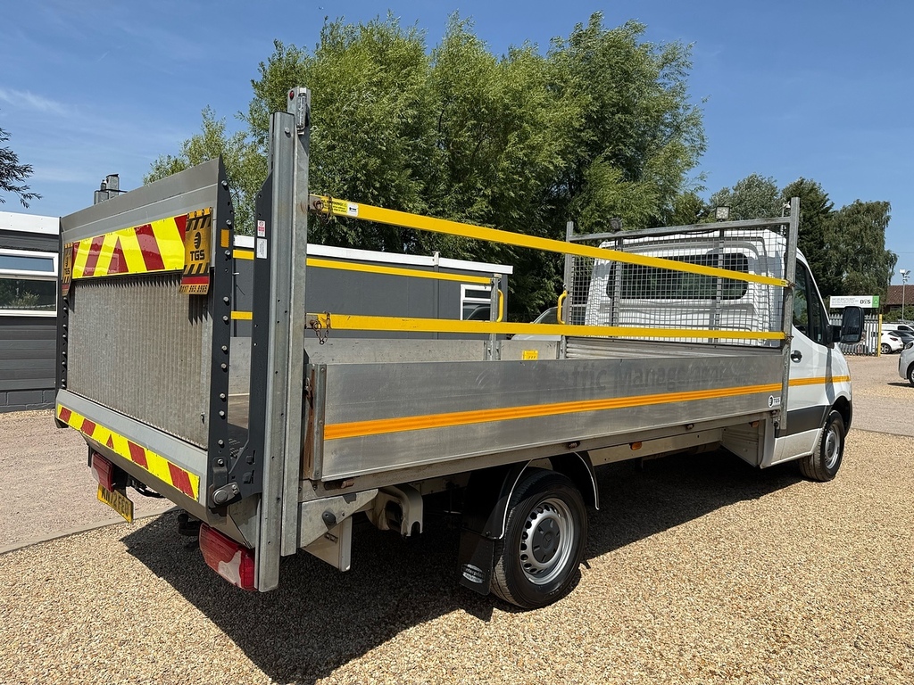 Mercedes-Benz Sprinter 315 2.0 Cdi Progressive L3 Lwb Dropside Tail Lift White #3