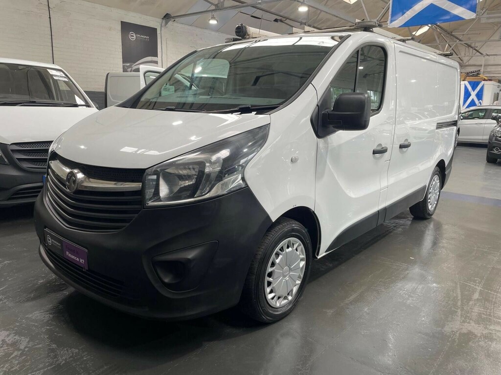 Vauxhall Vivaro Panel Van 1.6 Cdti 2900 L1 H1 Euro 6 Ss 20 FJ18YPV White #5