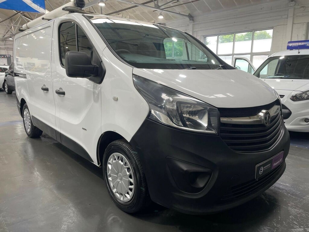 Vauxhall Vivaro Panel Van 1.6 Cdti 2900 L1 H1 Euro 6 Ss 20 FJ18YPV White #2