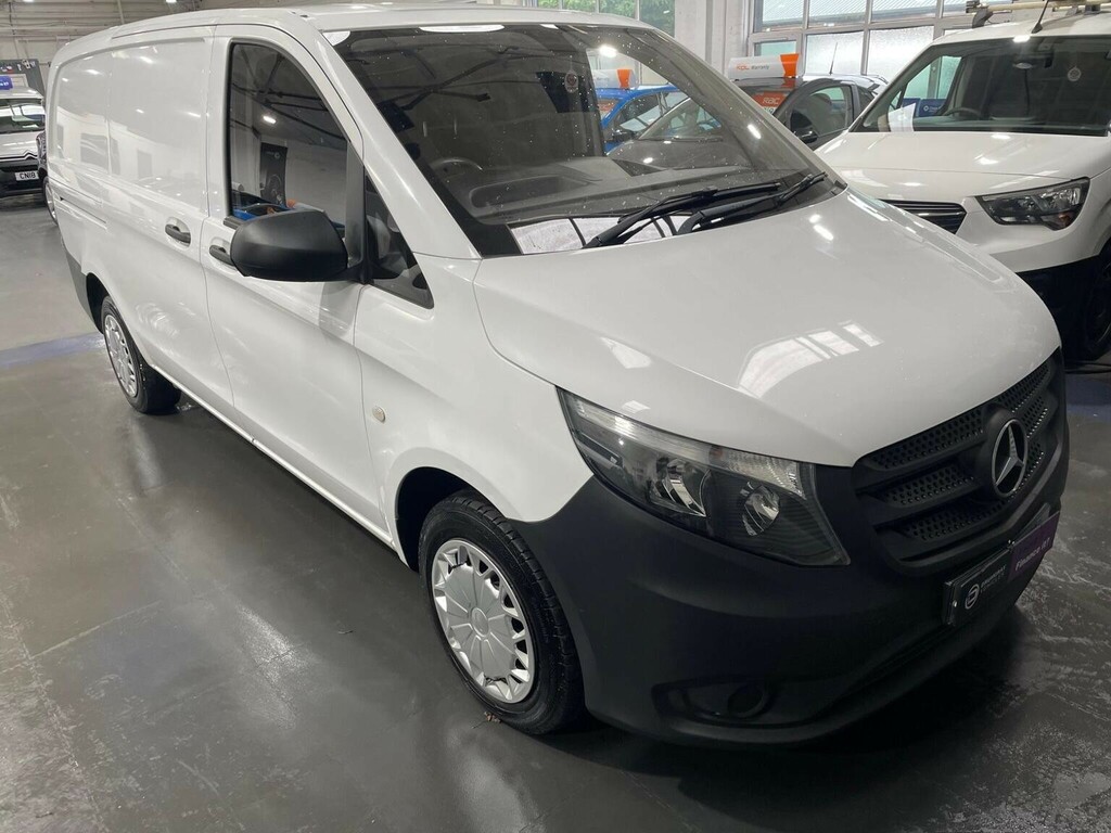Mercedes-Benz Vito Panel Van 2.1 114 Cdi Bluetec Rwd L2 Euro 6 6Dr 2 White #3