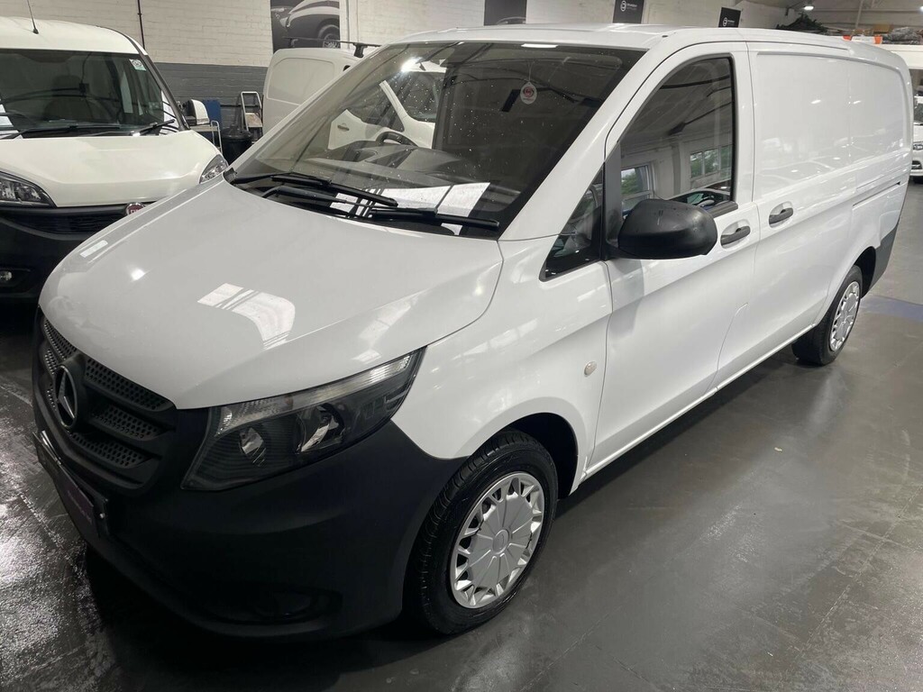 Mercedes-Benz Vito Panel Van 2.1 114 Cdi Bluetec Rwd L2 Euro 6 6Dr 2 White #6