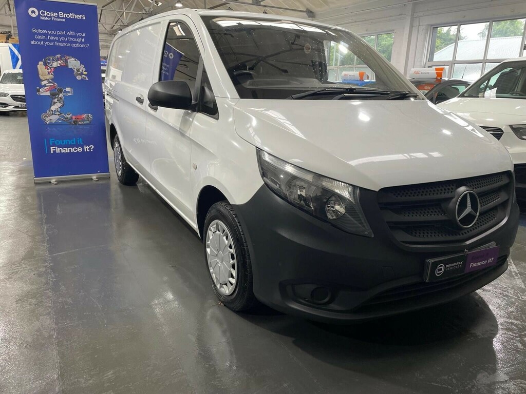Mercedes-Benz Vito Panel Van 2.1 114 Cdi Bluetec Rwd L2 Euro 6 6Dr 2 White
