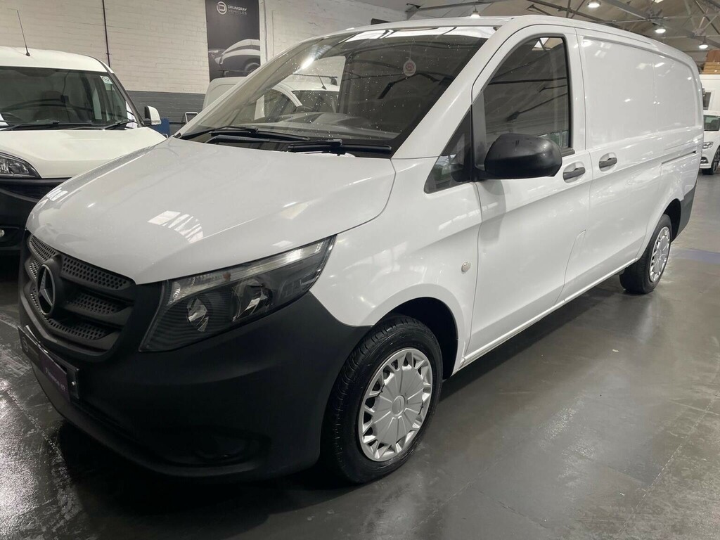 Mercedes-Benz Vito Panel Van 2.1 114 Cdi Bluetec Rwd L2 Euro 6 6Dr 2 White #5