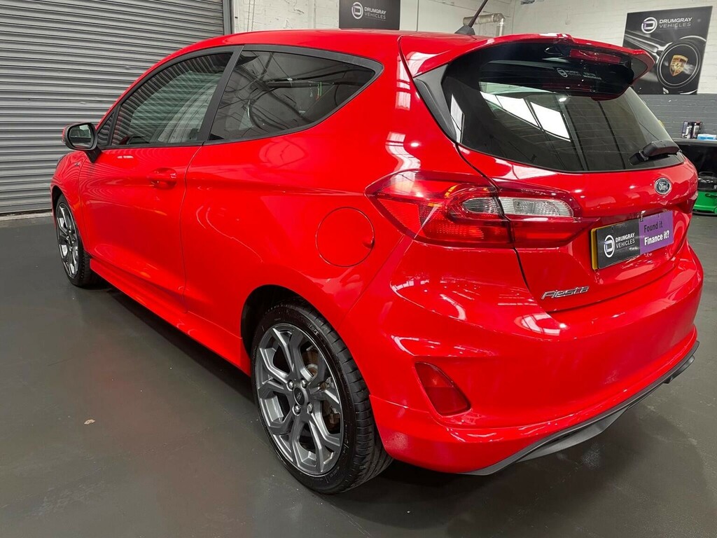 Ford Fiesta Hatchback 1.0T Ecoboost St-line Euro 6 Ss Red