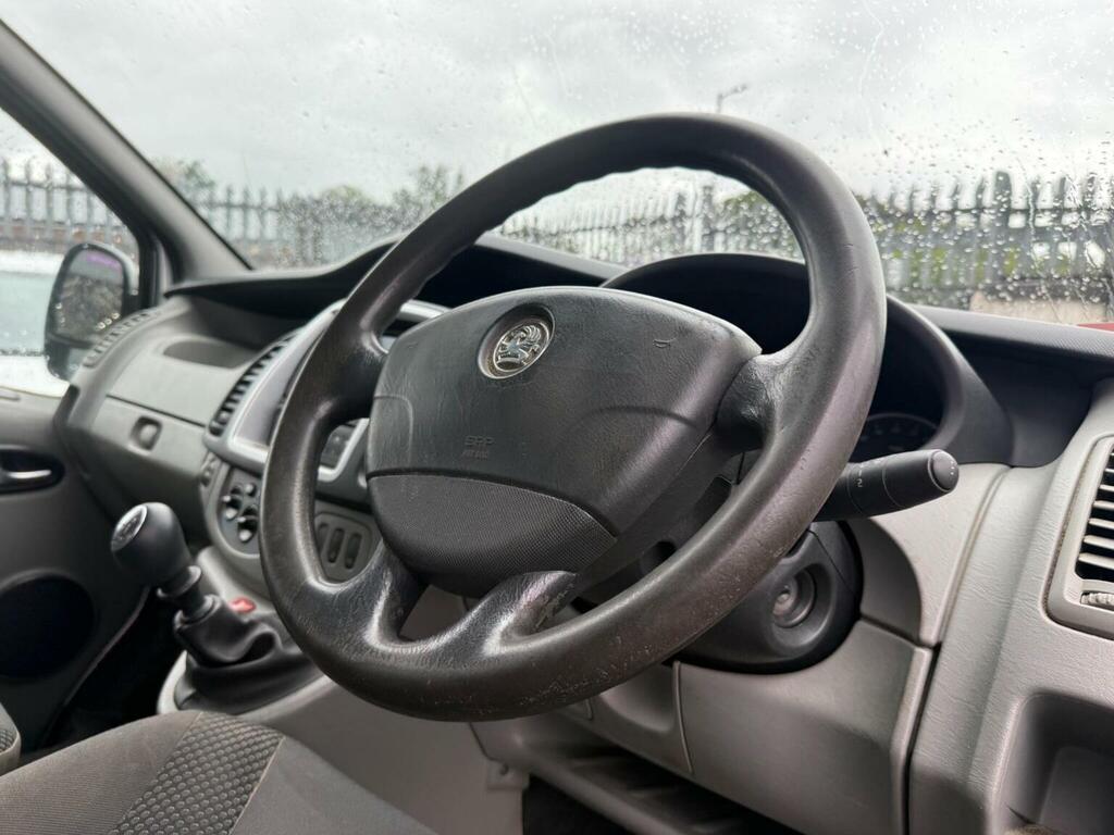 Vauxhall Vivaro 2.0Cdti 115Ps Sportive Van 2.7T Euro 5 White #6
