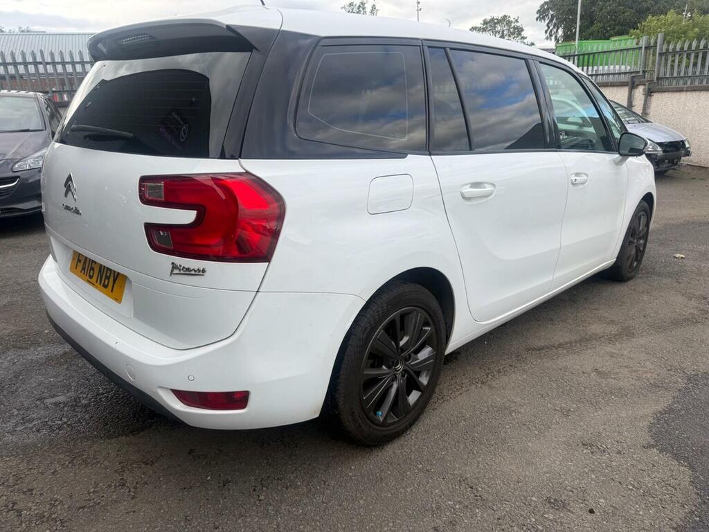 Citroen Grand C4 Picasso 1.6 Bluehdi Selection Euro 6 Ss White #4