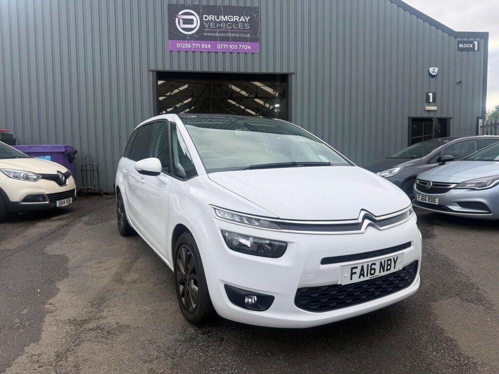 Citroen Grand C4 Picasso 1.6 Bluehdi Selection Euro 6 Ss White