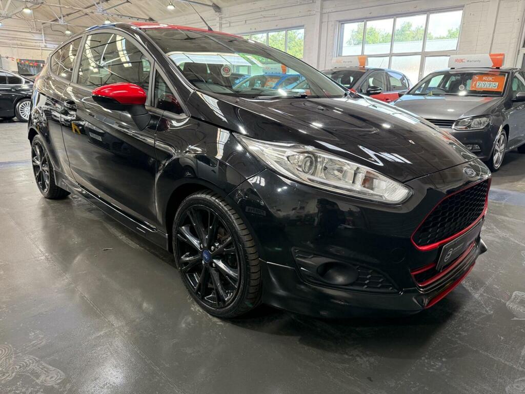 Ford Fiesta Hatchback 1.0T Ecoboost Zetec S Euro 6 Ss Black