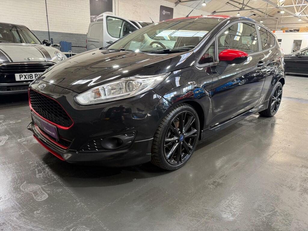 Ford Fiesta Hatchback 1.0T Ecoboost Zetec S Euro 6 Ss SB65ODC Black #4