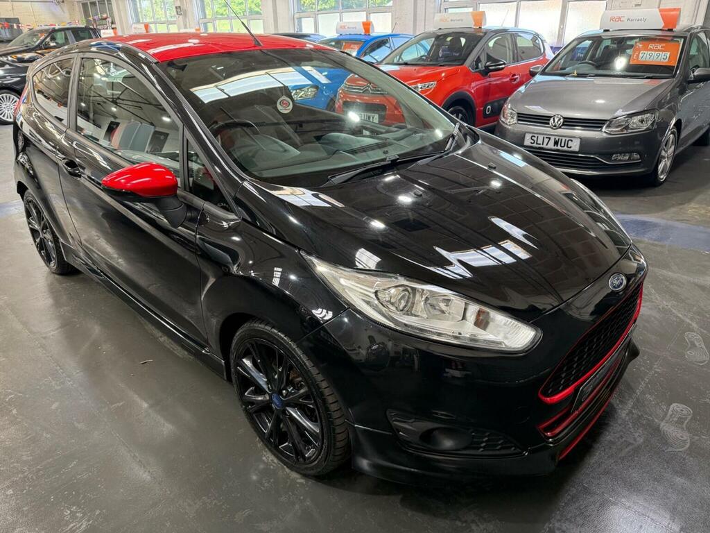 Ford Fiesta Hatchback 1.0T Ecoboost Zetec S Euro 6 Ss SB65ODC Black #2