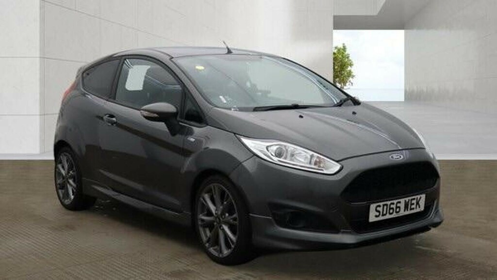 Ford Fiesta Hatchback 1.0T Ecoboost St-line Euro 6 Ss Grey