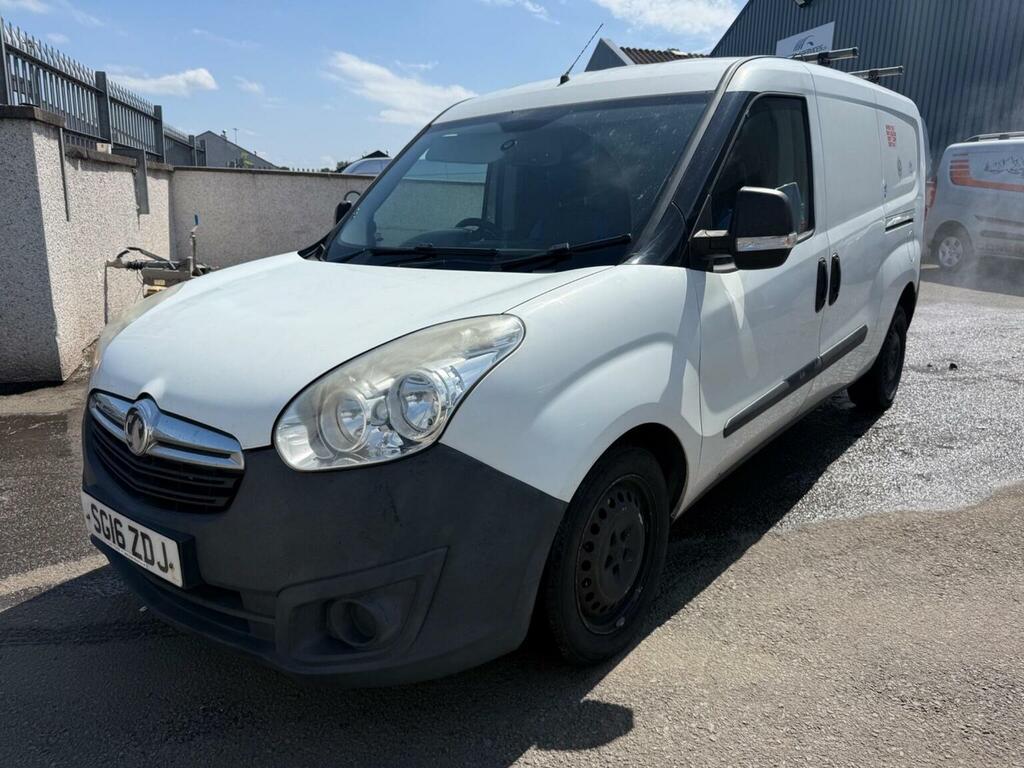 Vauxhall Combo 1.6 Cdti 2300 16V Fwd L2 H1 Ss White #2
