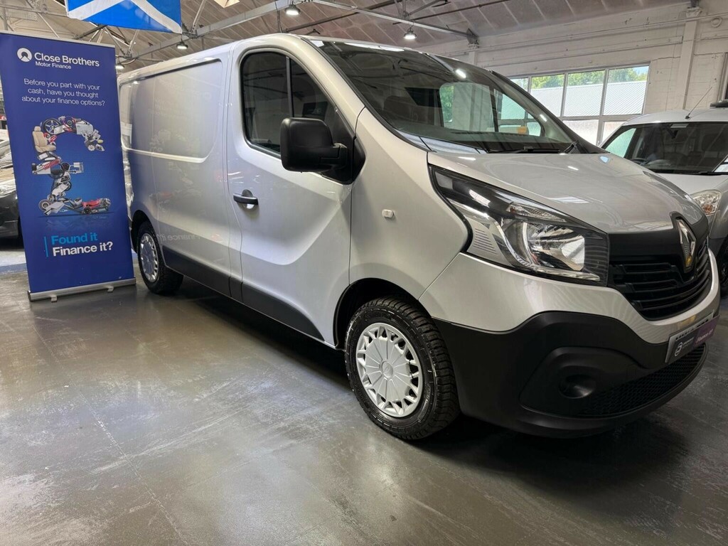 Renault Trafic Panel Van 1.6 Dci 29 Business Swb Standard Roof Eu Silver