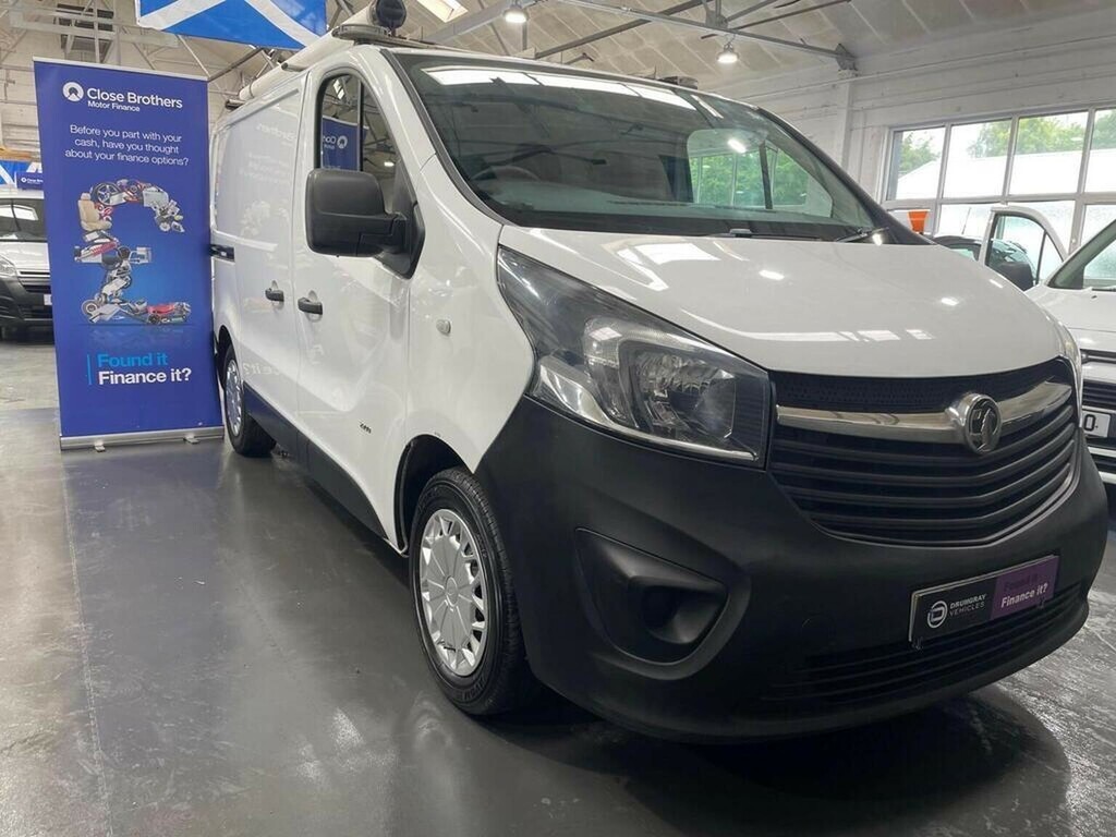 Vauxhall Vivaro 1.6 Cdti 2900 L1 H1 Euro 6 Ss White