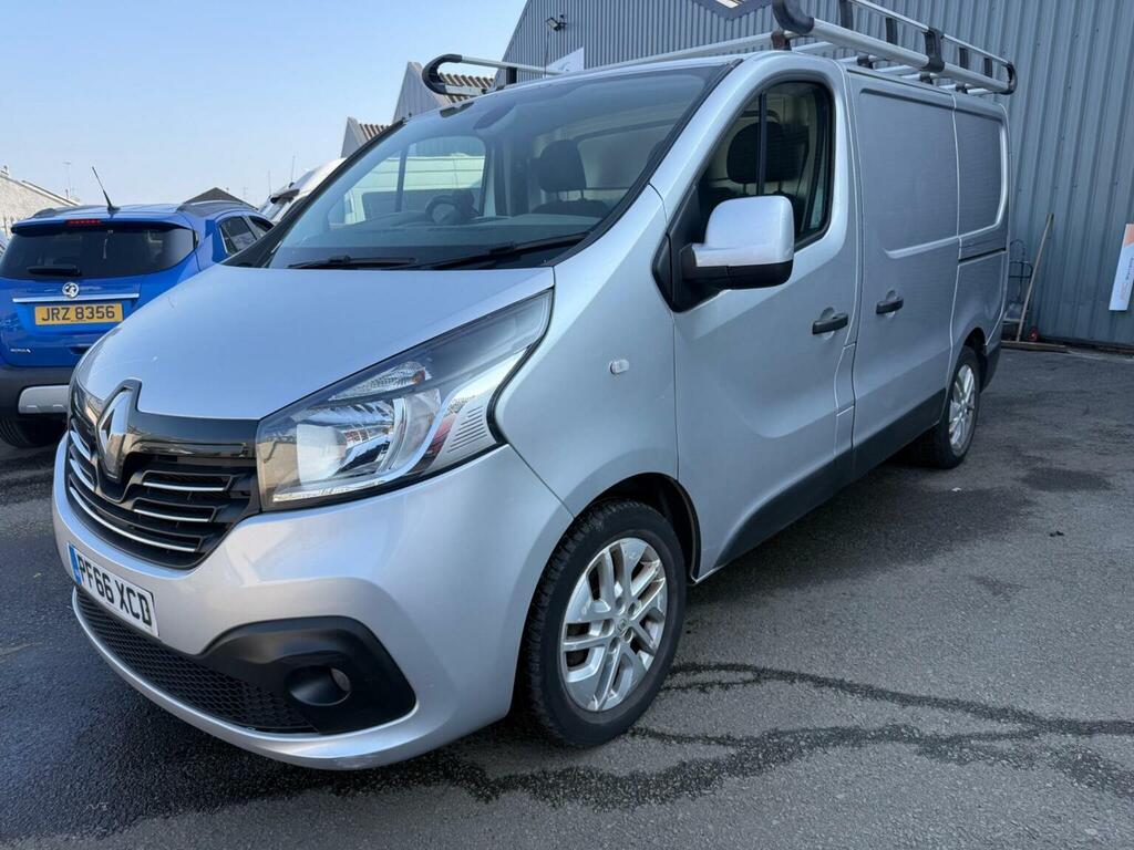 Renault Trafic Panel Van 1.6 Dci 27 Sport Nav Swb Standard Roof E Silver #2