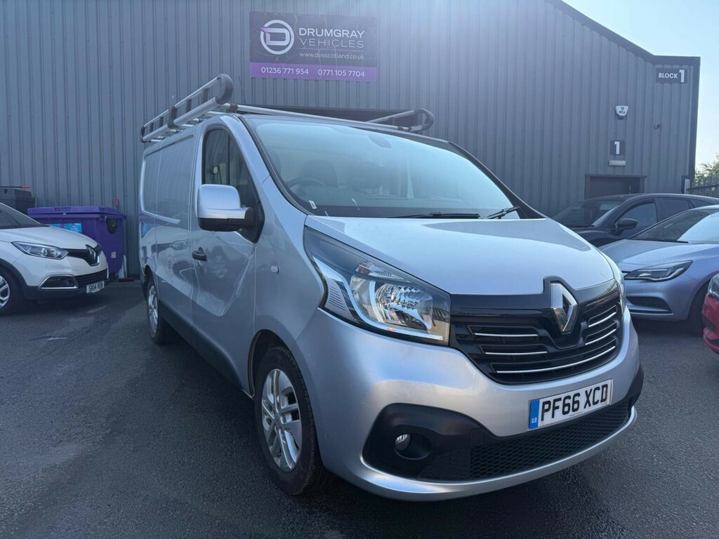 Renault Trafic Panel Van 1.6 Dci 27 Sport Nav Swb Standard Roof E Silver