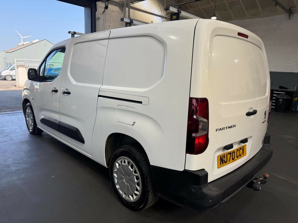 Peugeot Partner 1.5 Bluehdi 950 Professional Long Panel Van Lwb Eu White #4