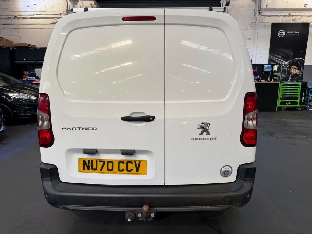 Peugeot Partner 1.5 Bluehdi 950 Professional Long Panel Van Lwb Eu White #5