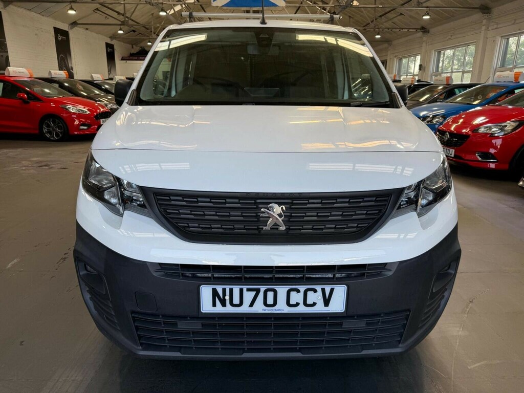 Peugeot Partner 1.5 Bluehdi 950 Professional Long Panel Van Lwb Eu White #3