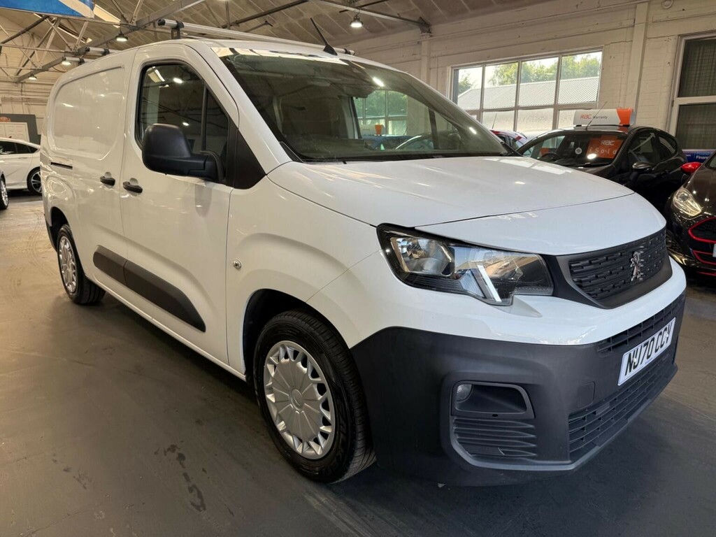 Peugeot Partner 1.5 Bluehdi 950 Professional Long Panel Van Lwb Eu White