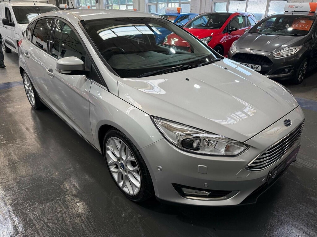 Ford Focus 1.0T Ecoboost Titanium X Euro 6 Ss Silver #3