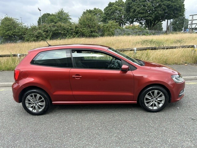 Volkswagen Polo 1.0 Bluemotion Tech Se Red #3